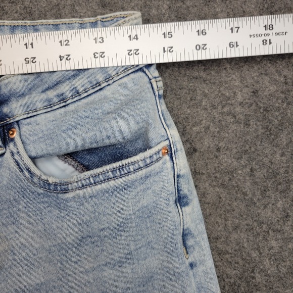 YMI Jeans Womens 9/29 Light Wash Stretch Boho Streetwear Bootcut Leg Y2K Fairy - Picture 8 of 12